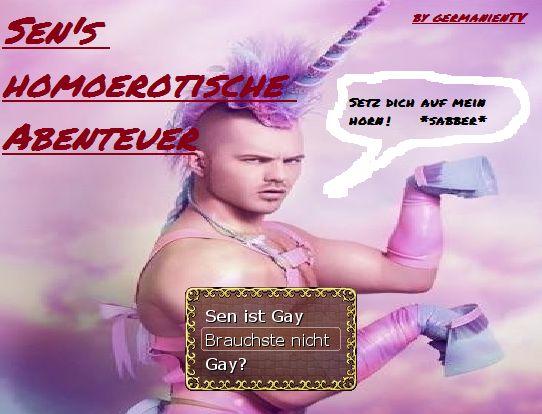 Sen's homoerotische Abenteuer :: Setz dich auf mein Horn! *sabber*