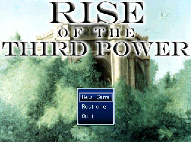 Rise of the Third Power