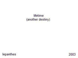 Another Destiny:: chapitre 2 : Lifetime