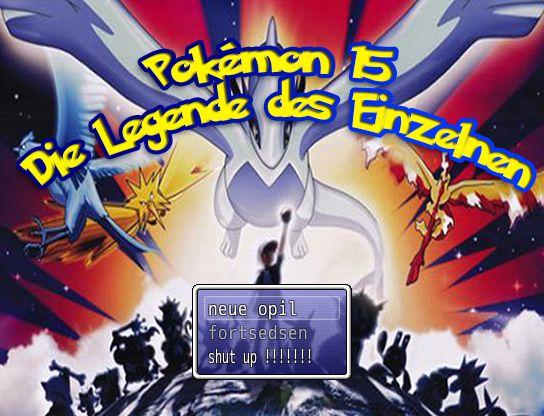 Pokémon 15 :: Die Legende des Einzelnen