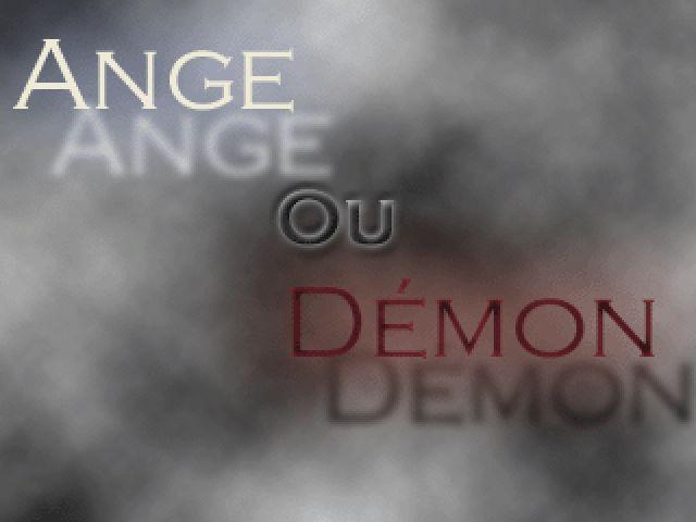 Ange ou Démon