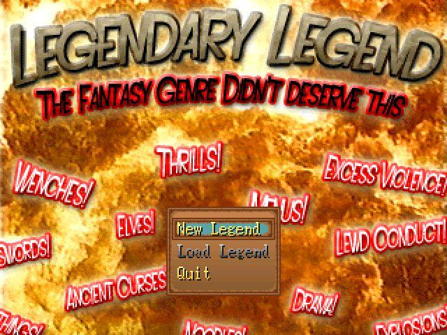 Legendary Legend :: the fantasy genre don't deserve this!