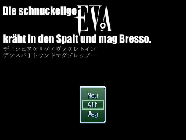 Die schnuckelige Eva kräht in den Spalt und mag Bresso