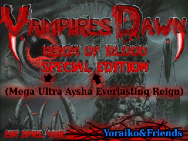 Vampires Dawn 1 Special Mega Aysha Everlasting Reign Edition