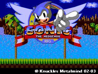 Sonic The Hedgehog RPG
