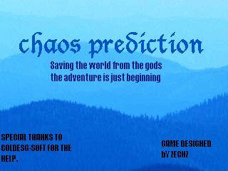 Chaos Prediction