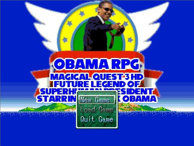Obama RPG: Magical Quest 3 HD :: Future Legend of Superhuman President Starring Barack Obama