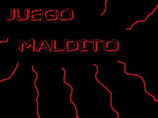 El juego maldito