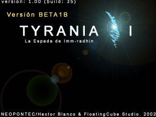 Tyrania - I:: La Espada de Imm-radhin