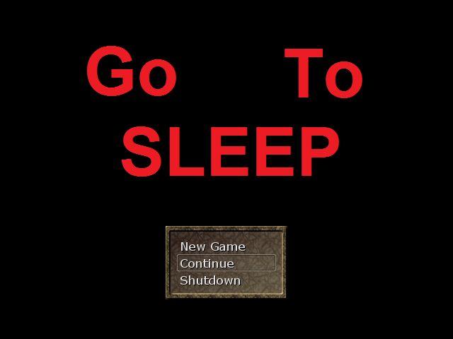 Go To Sleep