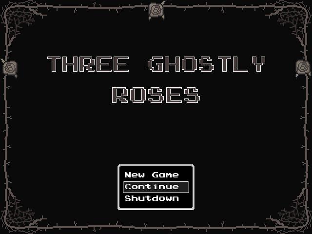 Three Ghostly Roses