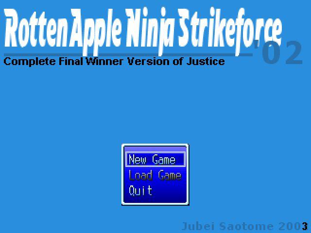Rotten Apple Ninja Strikeforce 02:: Complete Final Winner Version of Justice