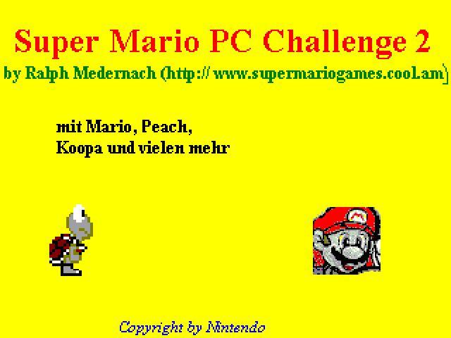 Super Mario PC Challenge 2