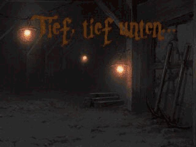 Tief, tief unten